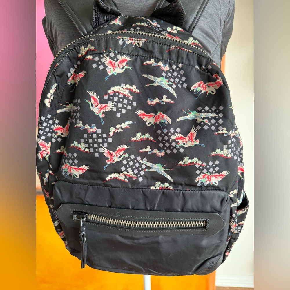 Nylon Patterned Backpack Lanvin - Picture 2 of 8